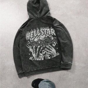 Graphic Hoodie with Bold Designer